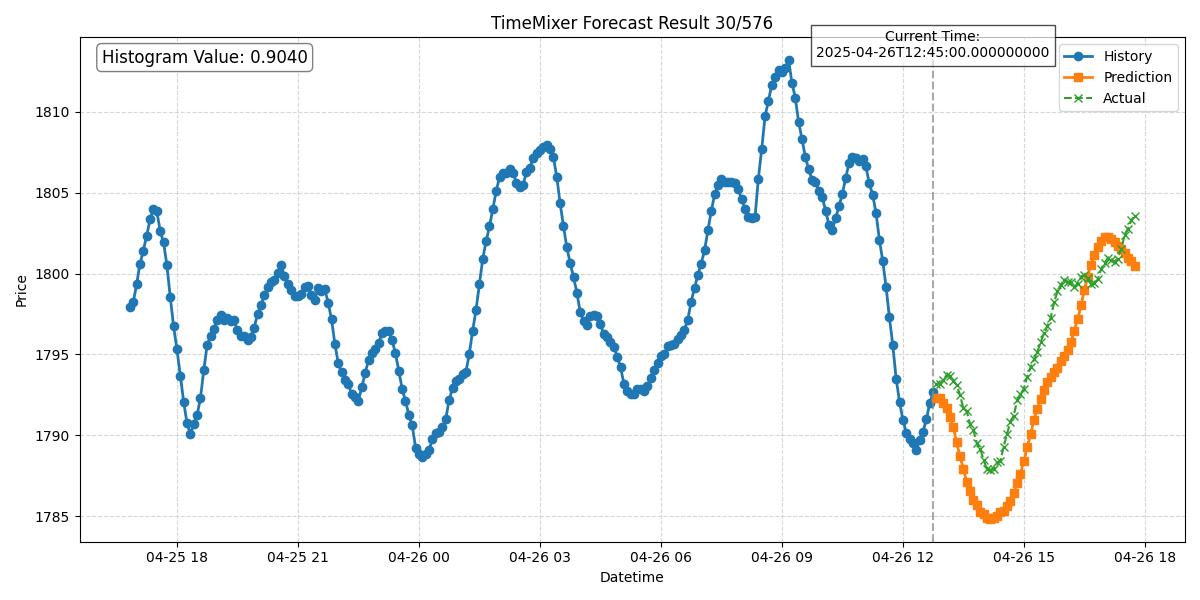 TimeMixer++ Price Forecasting